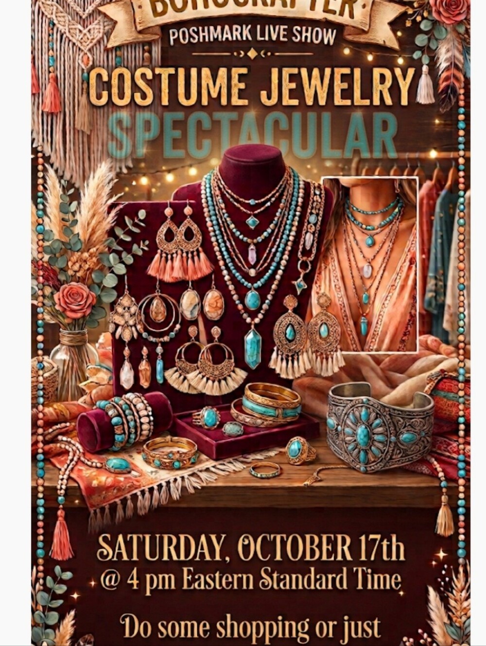 Live Show Flyer For 10/17/26